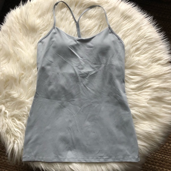 lululemon athletica Tops - NWOT Lululemon soft grey Power Pose Tank size 8